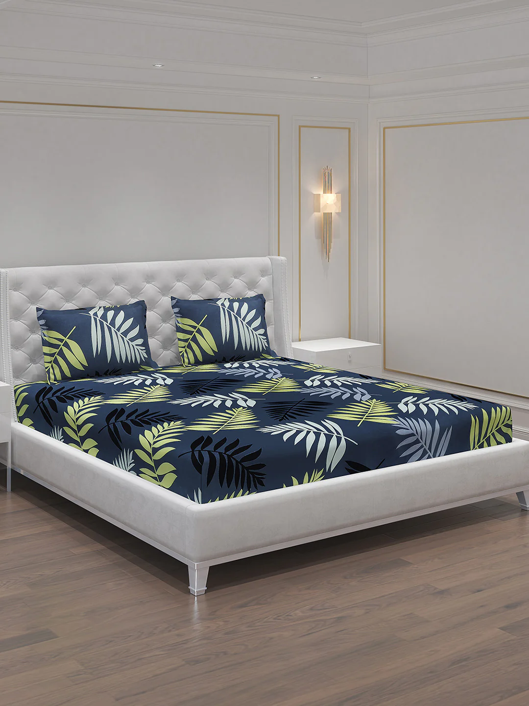 MOCA by Monte Carlo 120 GSM Microfibre Double Bedsheet with 2 Pillow Covers - Image 2