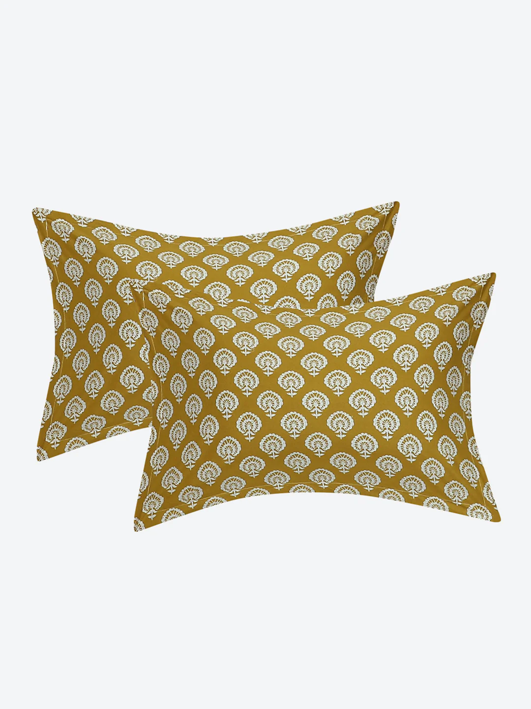 MOCA by Monte Carlo 144 TC Cotton King Bedsheet with 2 Pillow Covers - Image 7