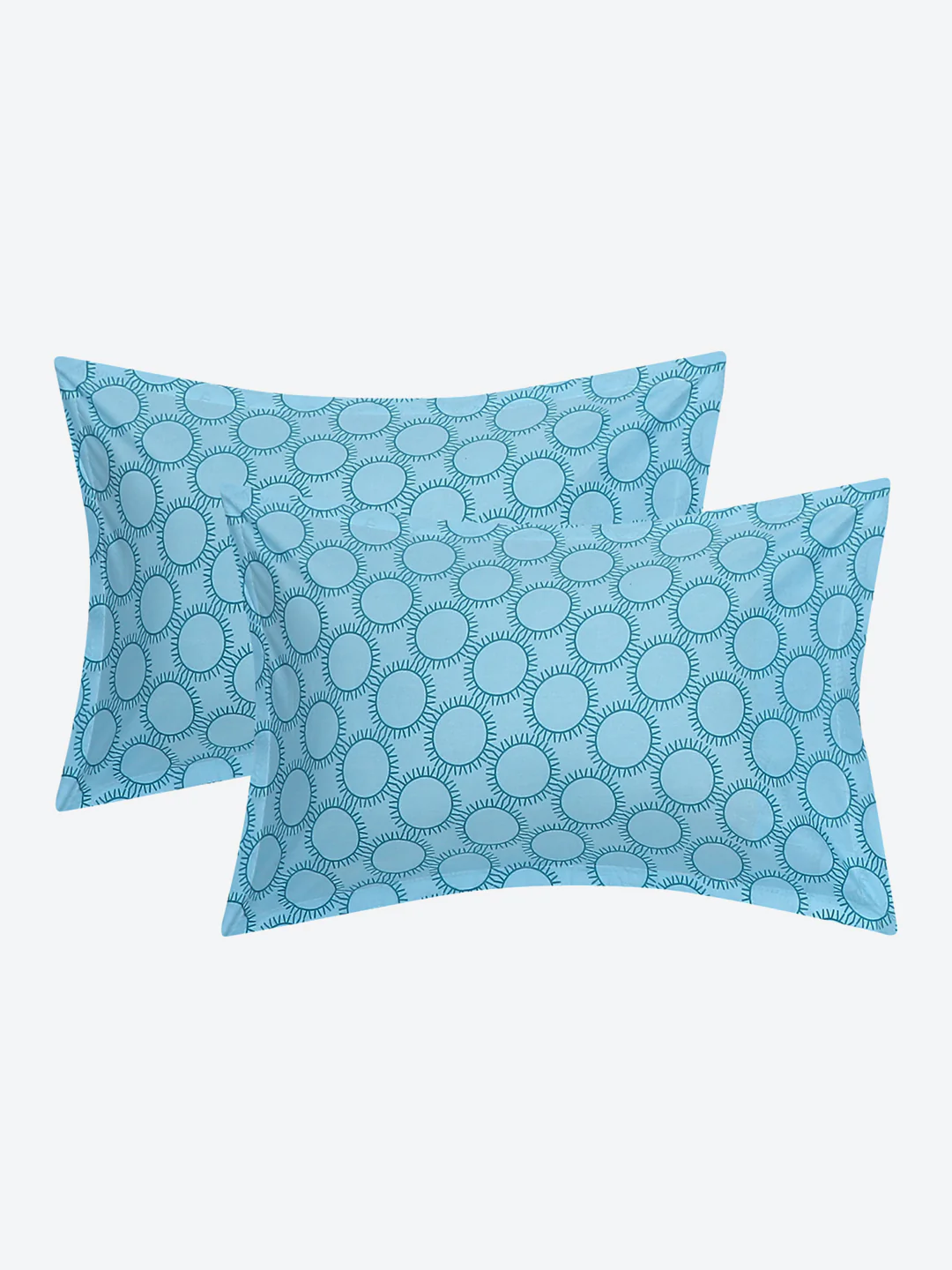 MOCA by Monte Carlo 144 TC Cotton King Bedsheet with 2 Pillow Covers - Image 7