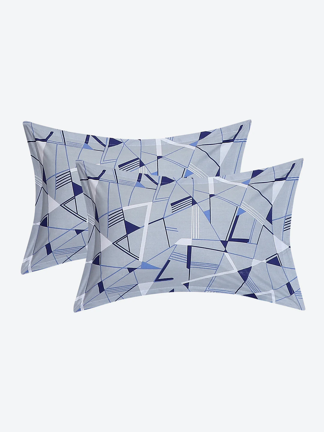 MOCA by Monte Carlo 144 TC Cotton King Bedsheet with 2 Pillow Covers - Image 7