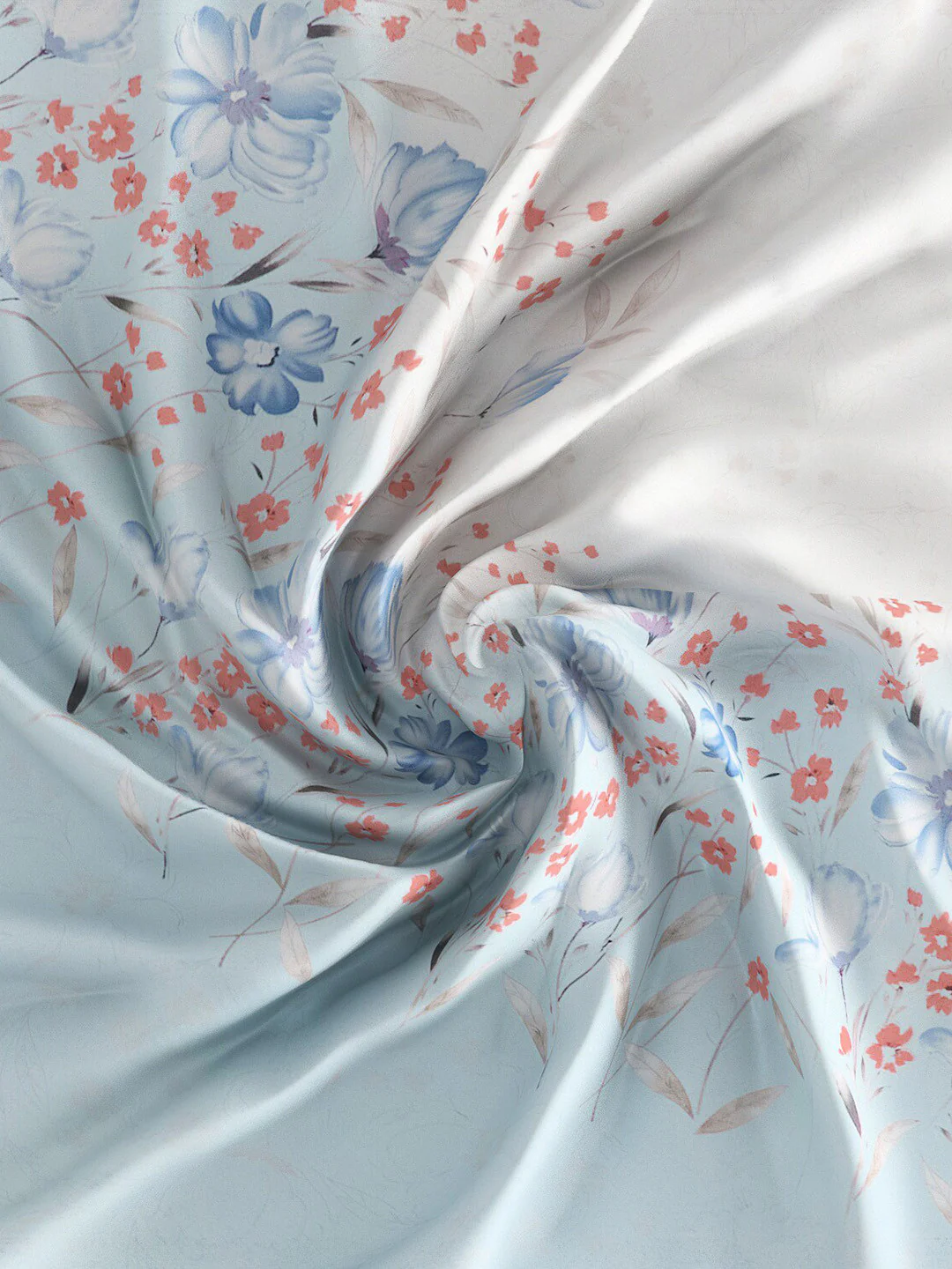 210 TC Cotton King Bedsheet with 2 Pillow Covers - Image 5