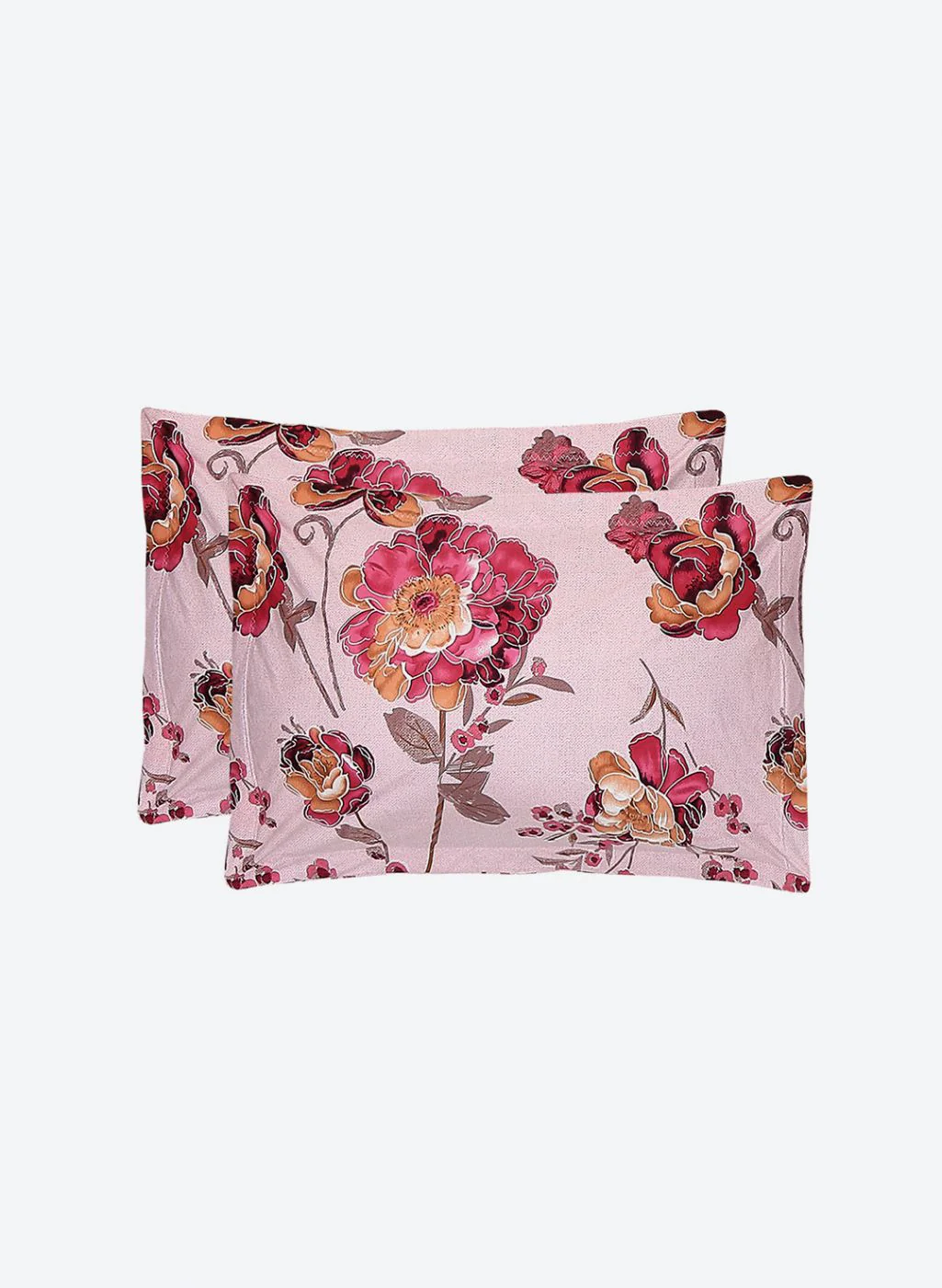 130 GSM Polyester Queen Bedsheet with 2 Pillow Covers - Image 7