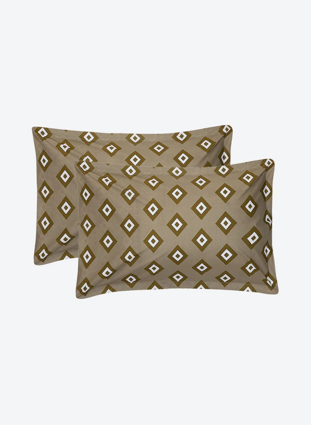 152TC Pure Cotton King Bedsheet with 2 Pillow Covers - Image 7