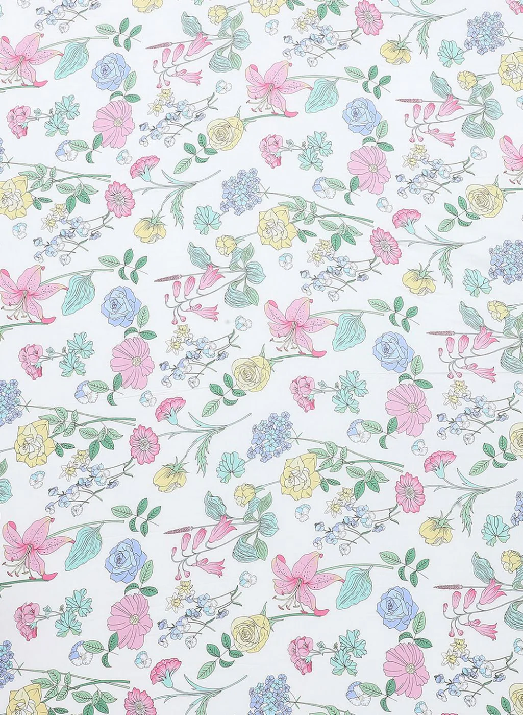 200TC Pure Cotton Queen Bedsheet with 2 Pillow Covers - Image 6