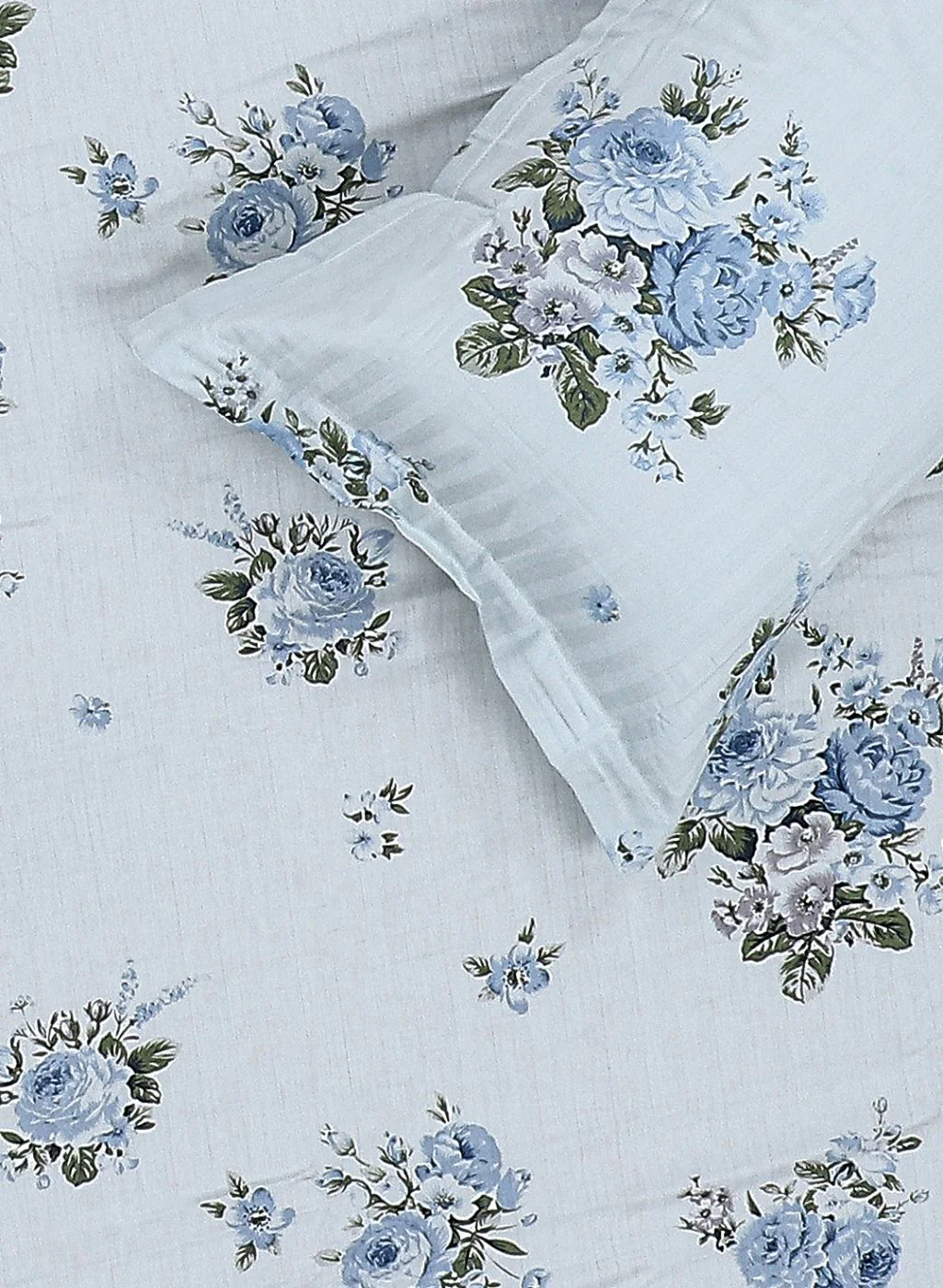210TC Pure Cotton King Bedsheet with 2 Pillow Covers - Image 5