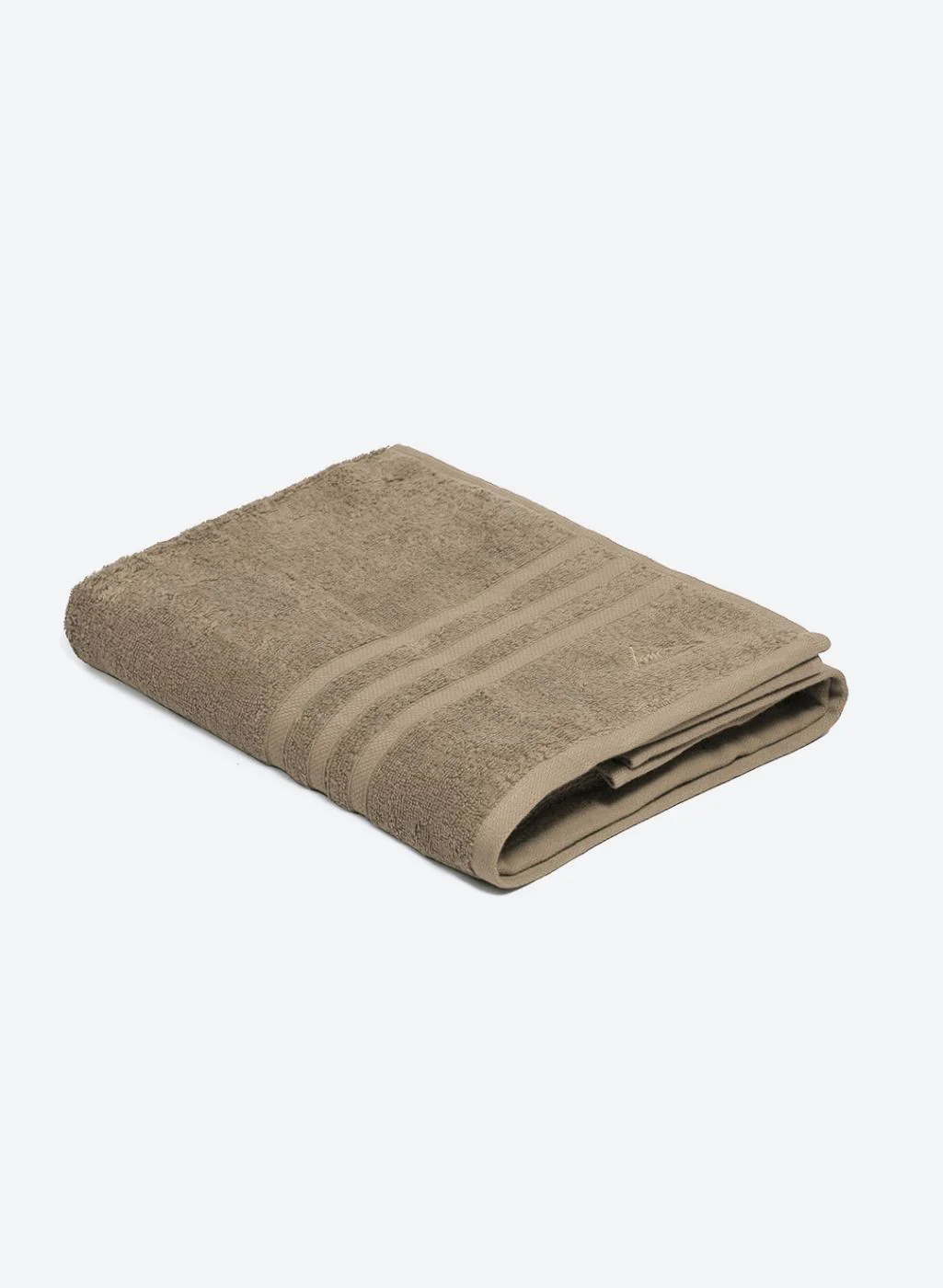 Beige Cotton 525 GSM Bath Towel - Image 2