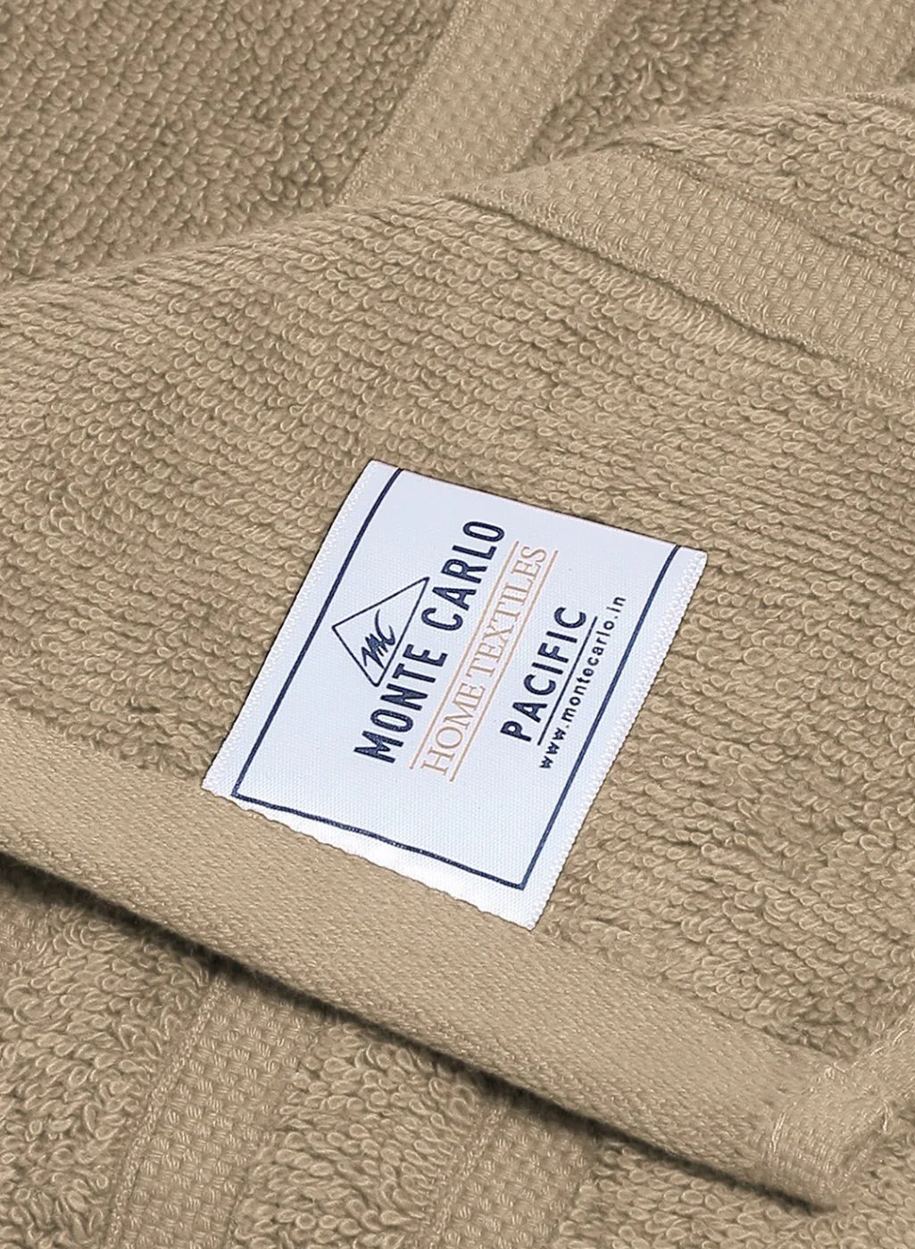 Beige Cotton 525 GSM Bath Towel - Image 4