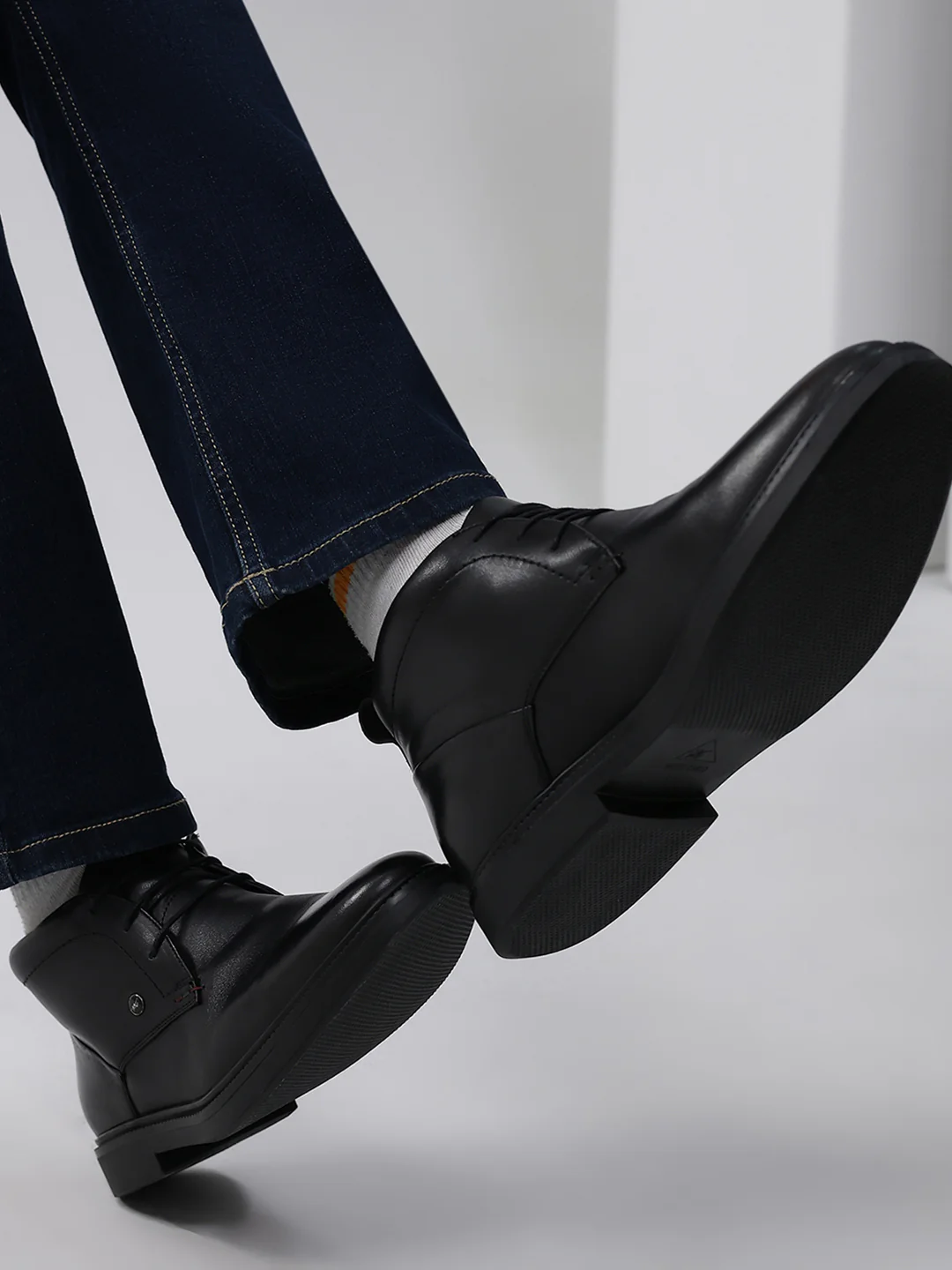 Monte Carlo Black Chukka Formal | Smart Casual Lace Up Ankle Boots for Men - Image 10