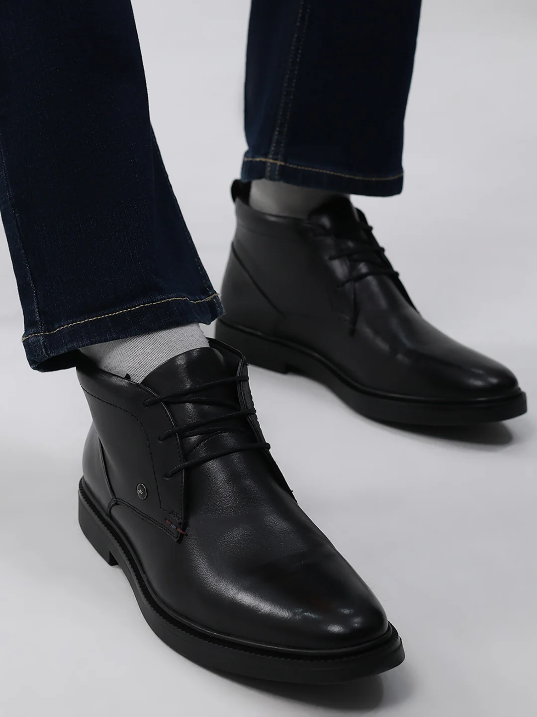 Monte Carlo Black Chukka Formal | Smart Casual Lace Up Ankle Boots for Men - Image 11