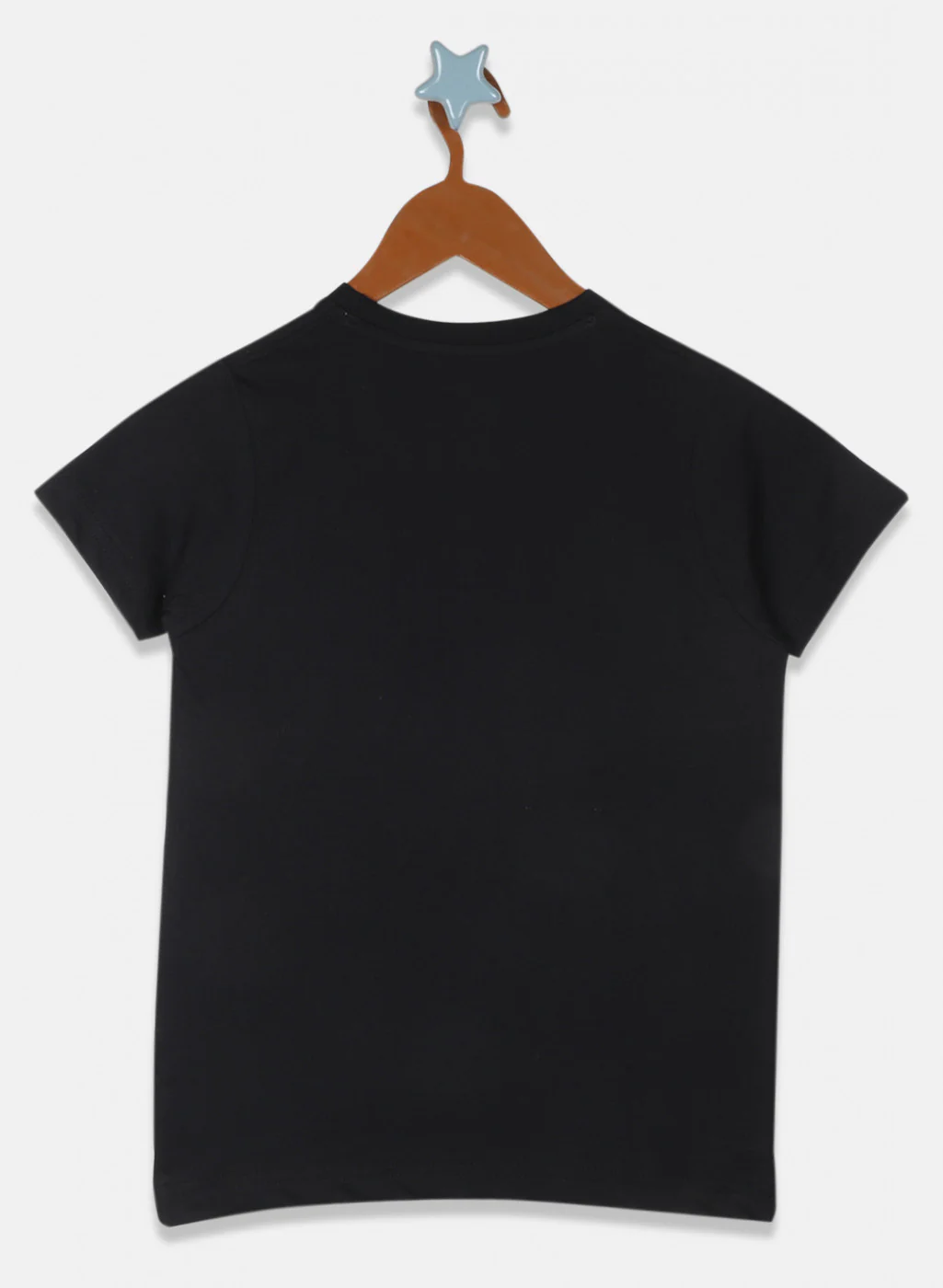 Boys Black Printed T-Shirt - Image 3