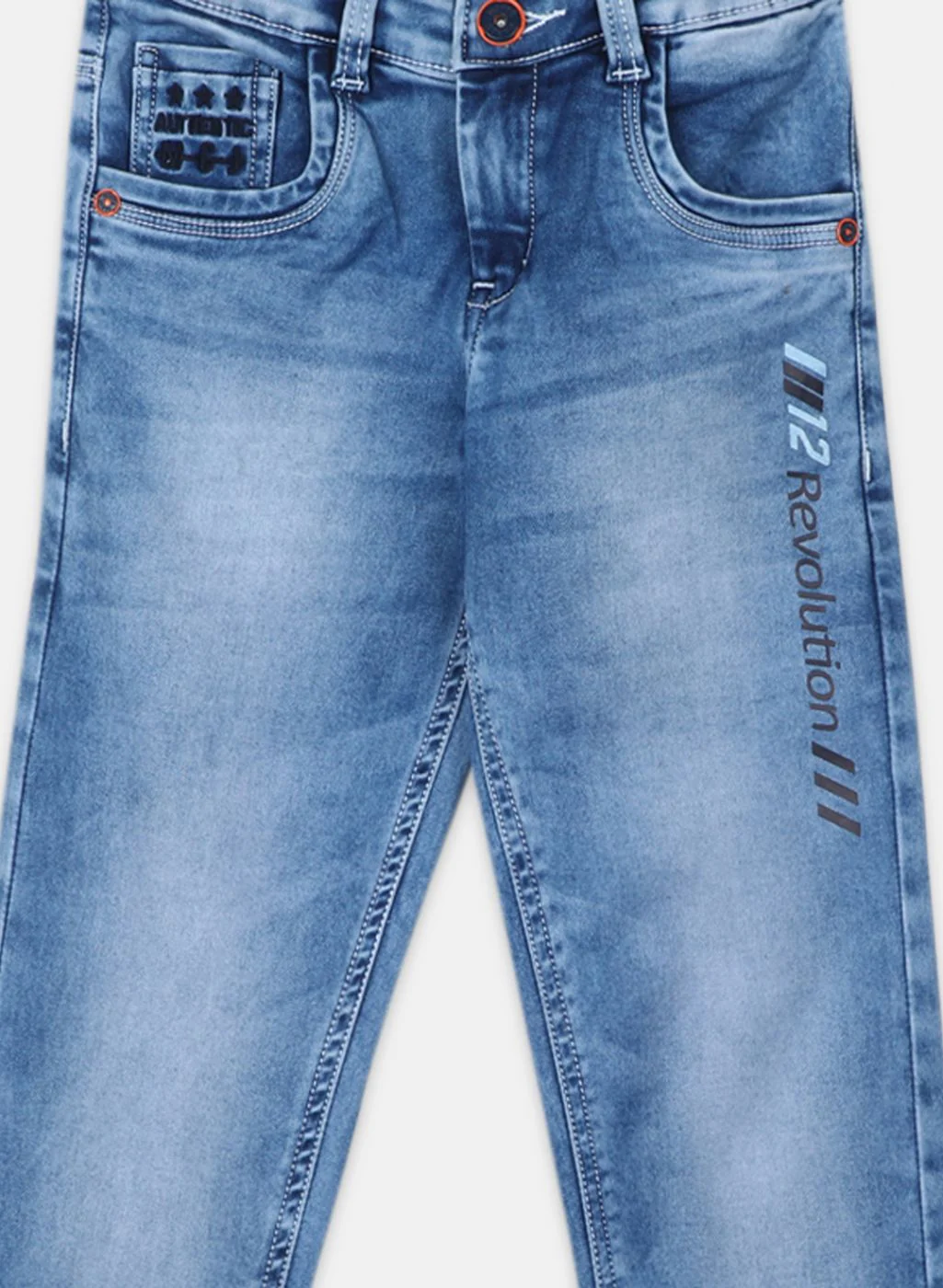 Boys Blue Regular Fit Denim - Image 3