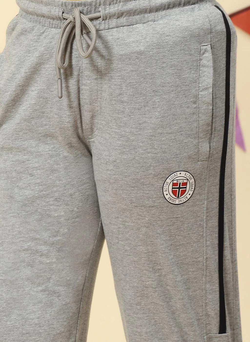 Boys Grey Regular Fit Lower - Image 6