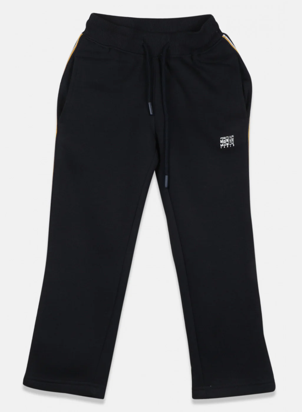 Boys Mustard & Navy Printed Tracksuit - Image 6