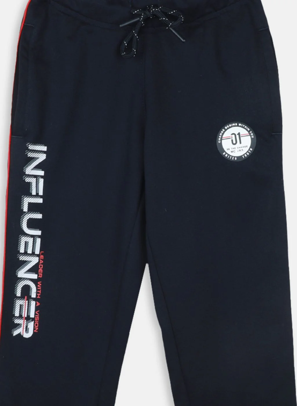 Boys NAvy Blue Regular Fit Lower - Image 3