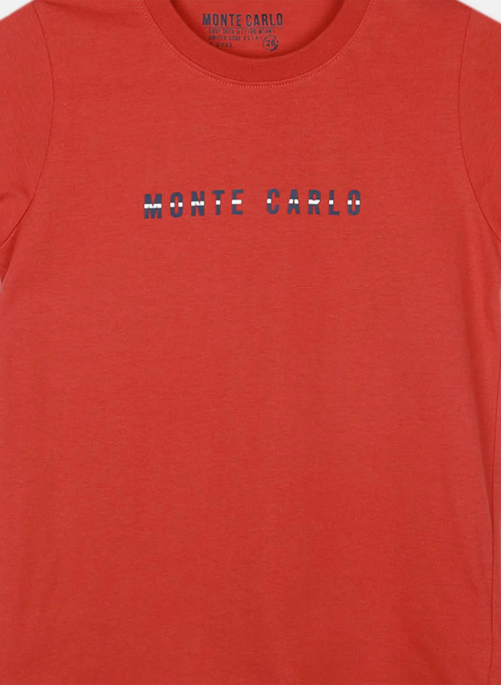 Boys Red Printed T-Shirt - Image 3