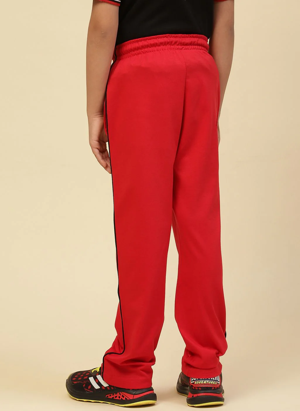 Boys Red Regular Fit Lower - Image 4