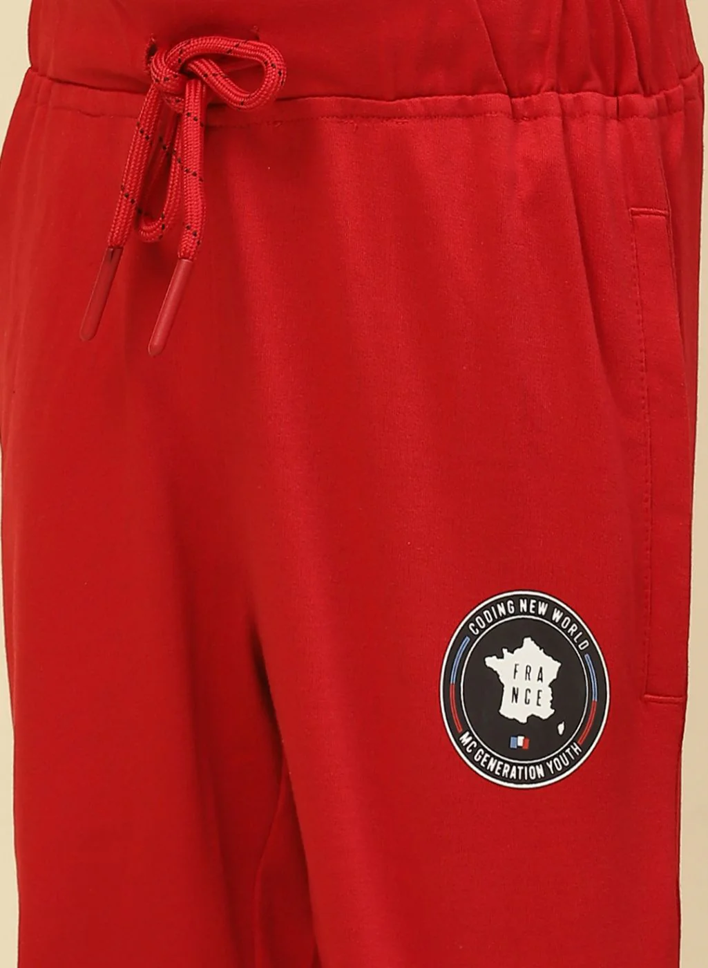 Boys Red Regular Fit Lower - Image 6