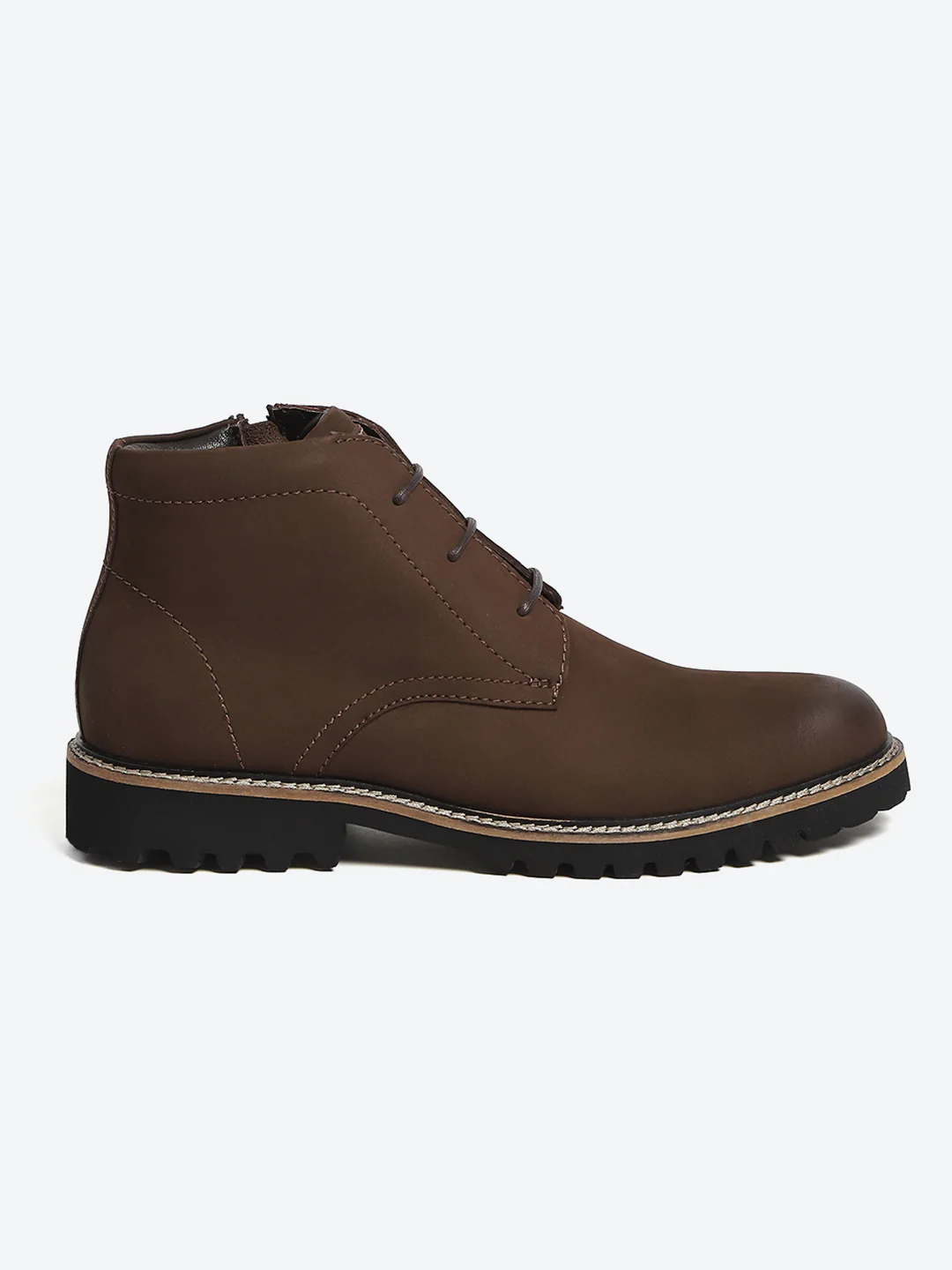 Monte Carlo Brown Casual Chukka Style Ankle Boots for Men - Image 5