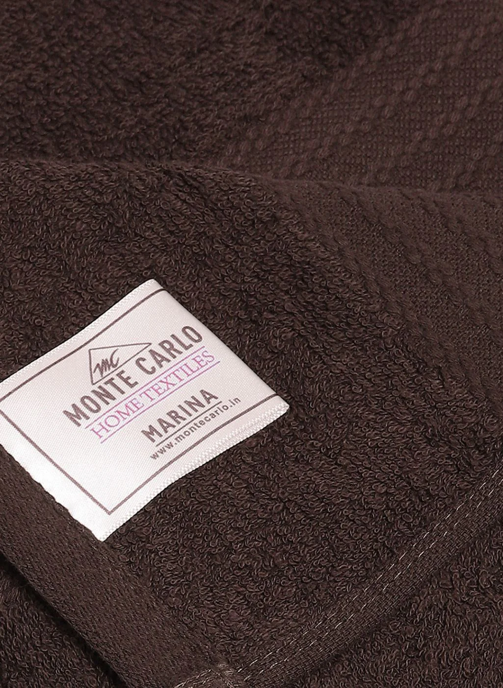 Brown Cotton 400 GSM Bath Towel - Image 4