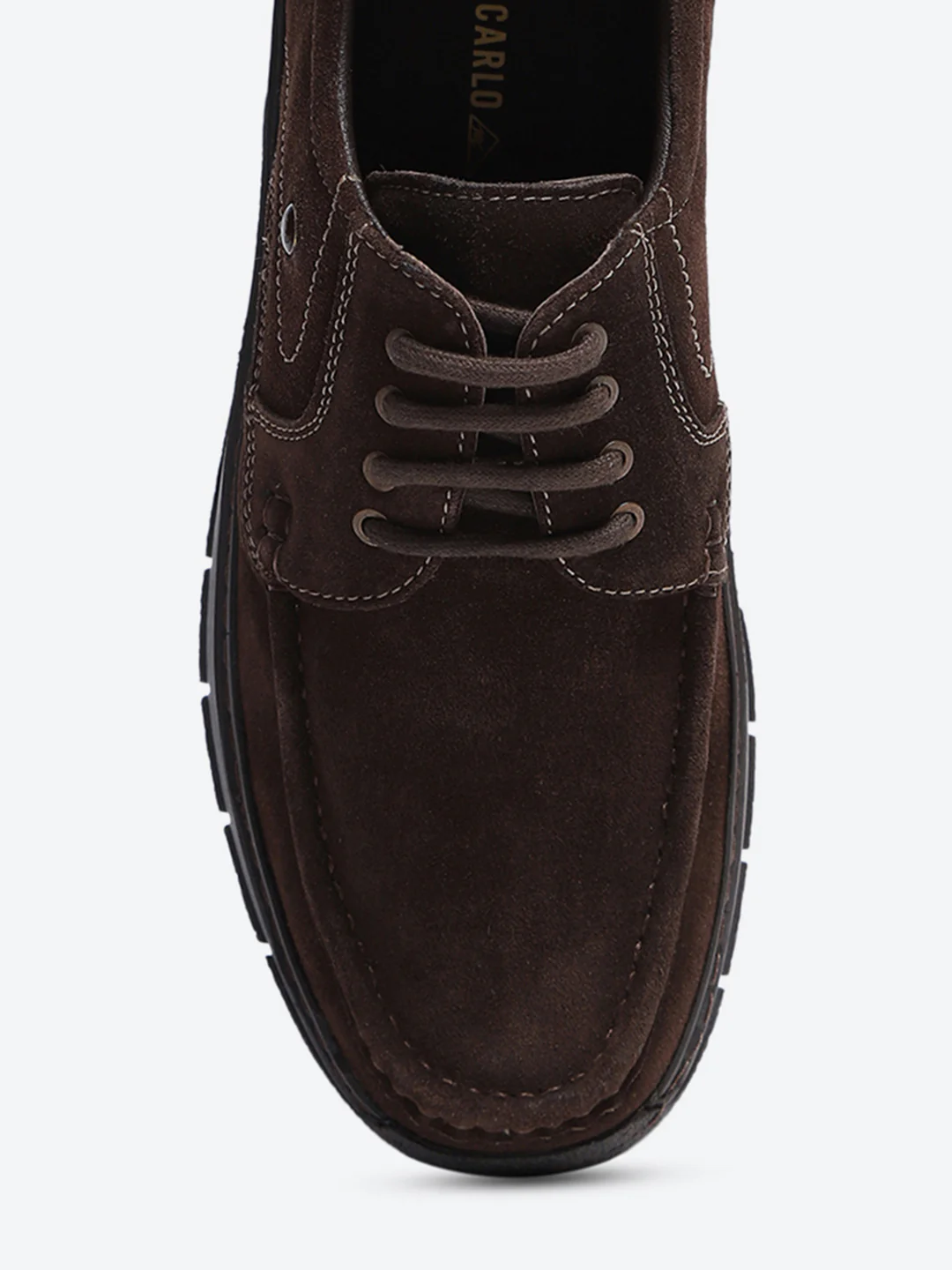 Monte Carlo Brown Moc-Toe | Comfortable Rugged & Everyday Casual Lace Up Style Shoe for Men - Image 7