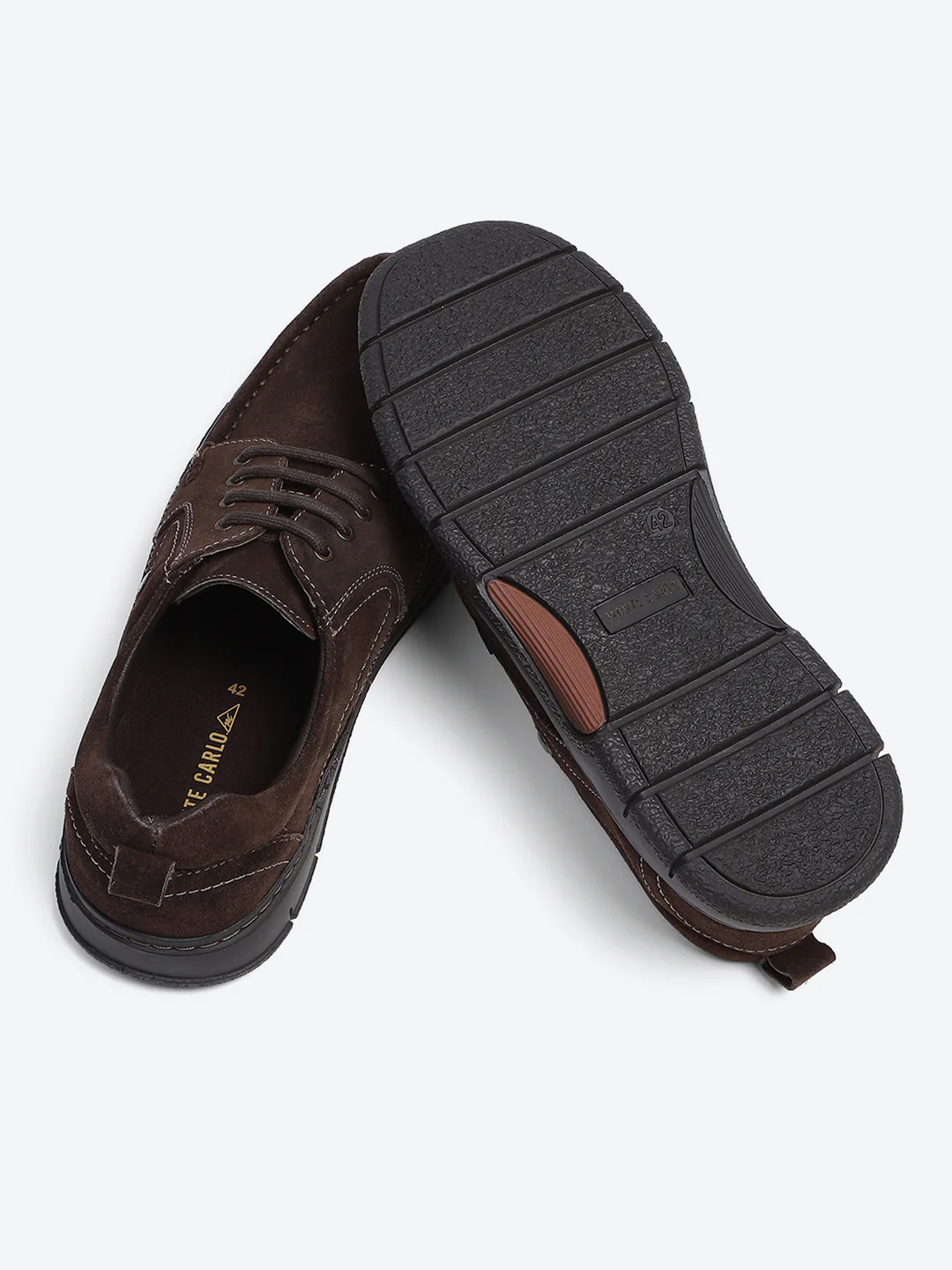 Monte Carlo Brown Moc-Toe | Comfortable Rugged & Everyday Casual Lace Up Style Shoe for Men - Image 8