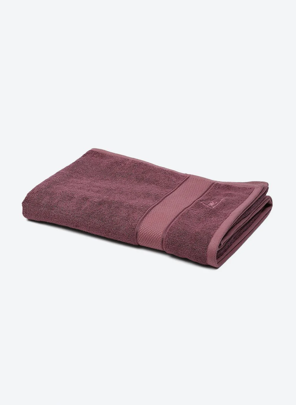 Burgundy Cotton 600 GSM Bath Towel - Image 3