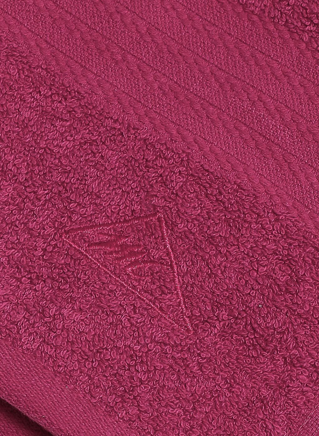 Dark Pink Cotton 400 GSM Bath Towel - Image 3