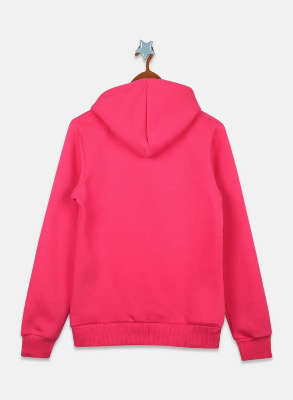 Girls Pink Printed Sweatshirt - Image 2
