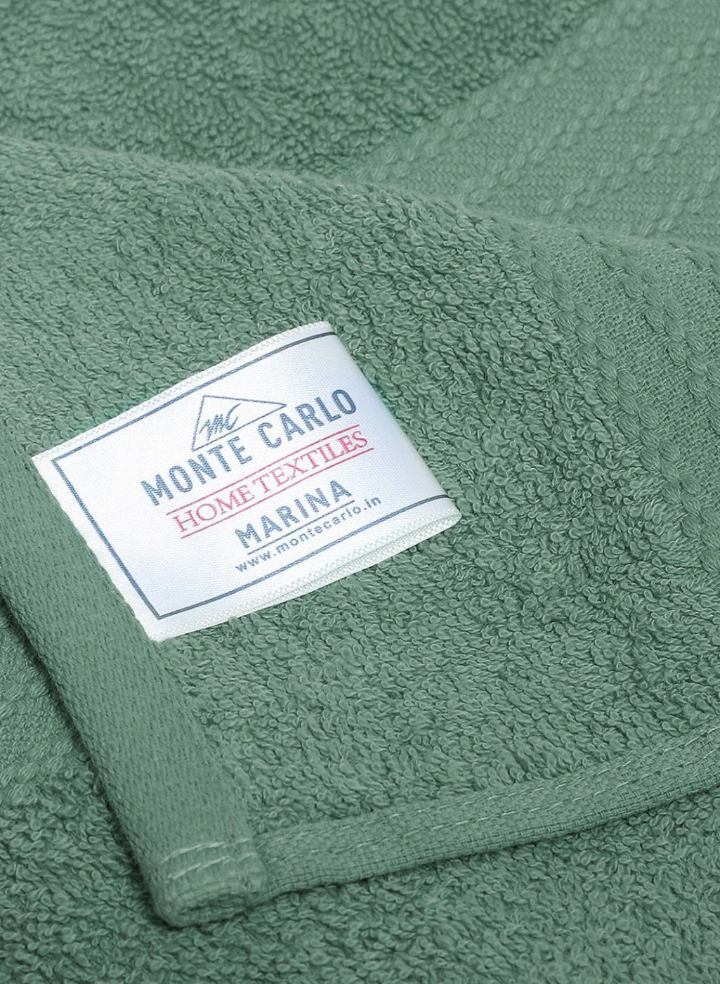 Green Cotton 400 GSM Bath Towel - Image 4