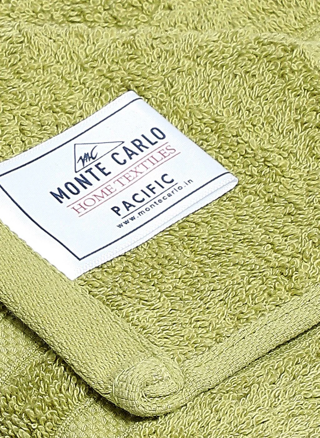 Green Cotton 525 GSM Bath Towel - Image 4