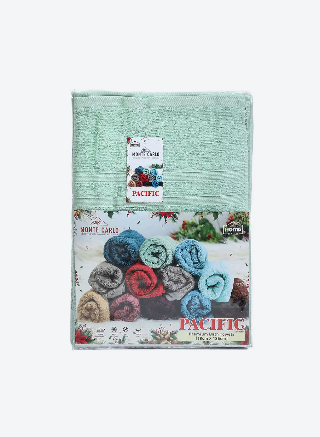 Green Cotton 525 GSM Bath Towel - Image 5