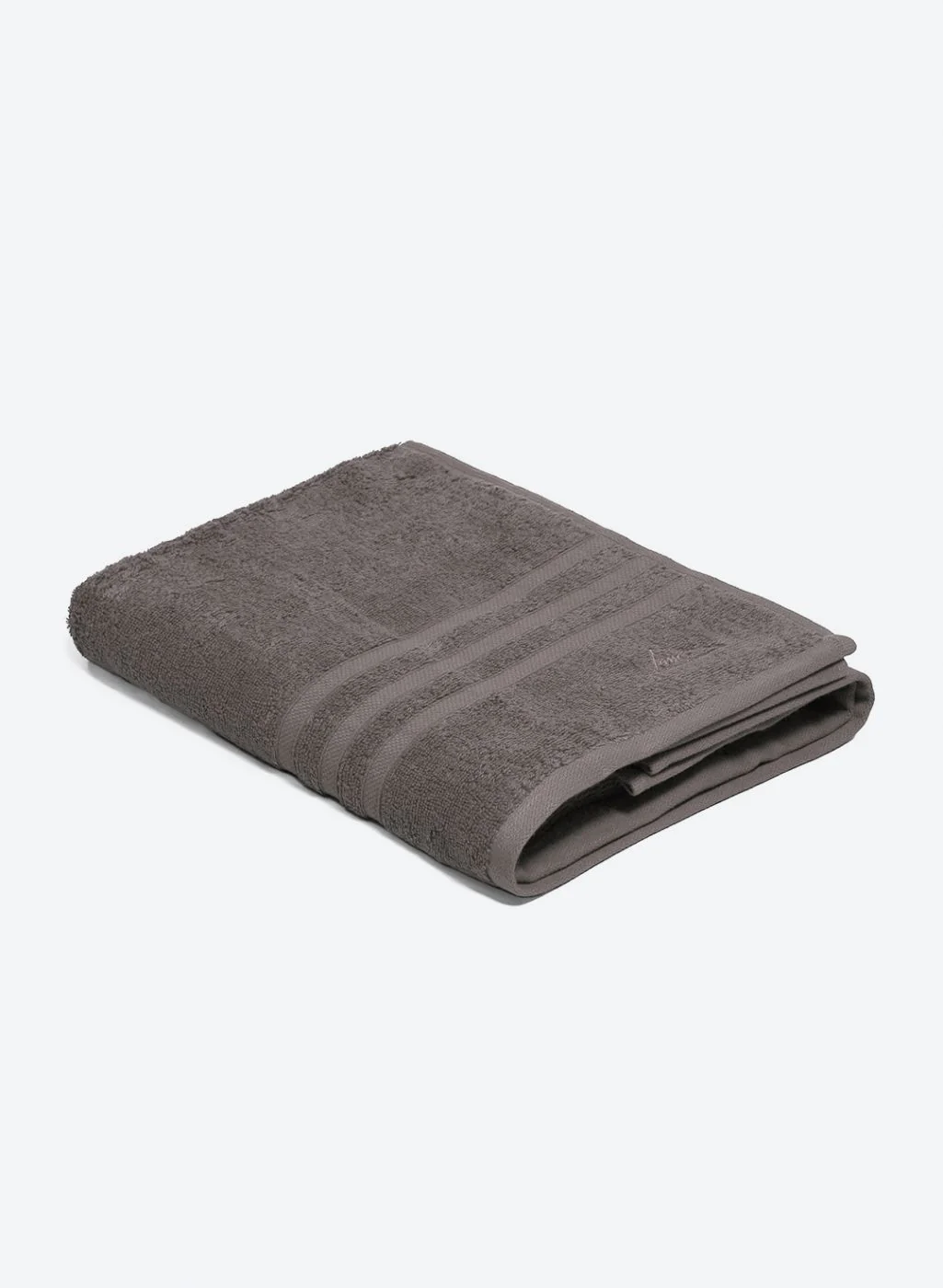 Grey Cotton 525 GSM Bath Towel - Image 2