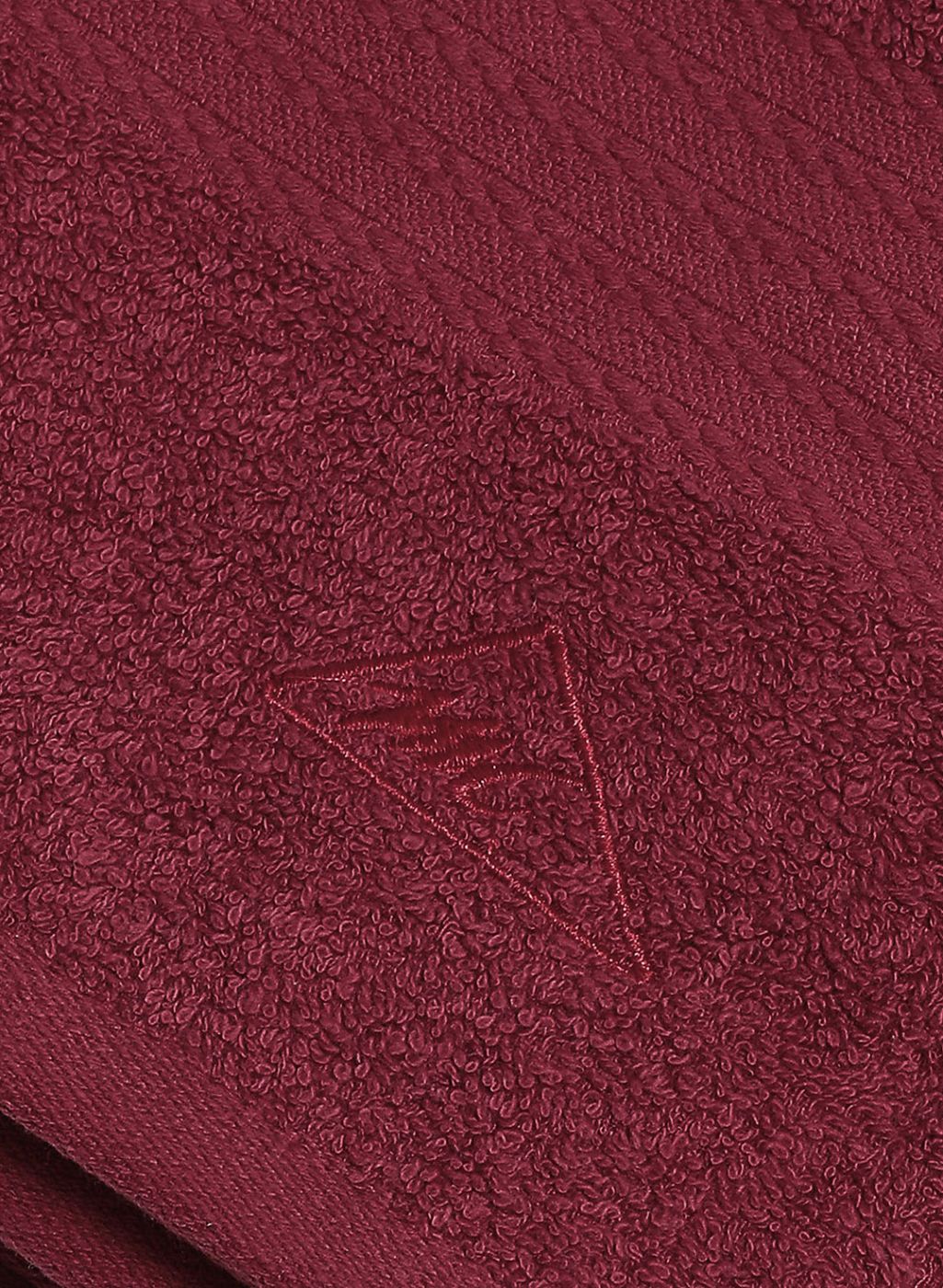 Maroon Cotton 400 GSM Bath Towel - Image 3
