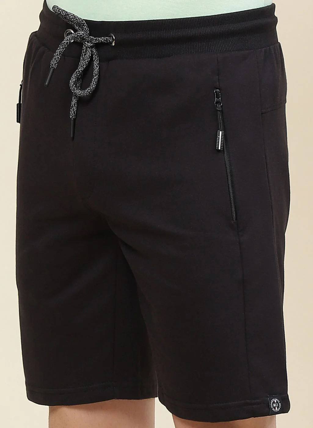 Men Black Printed Bermuda - Image 6