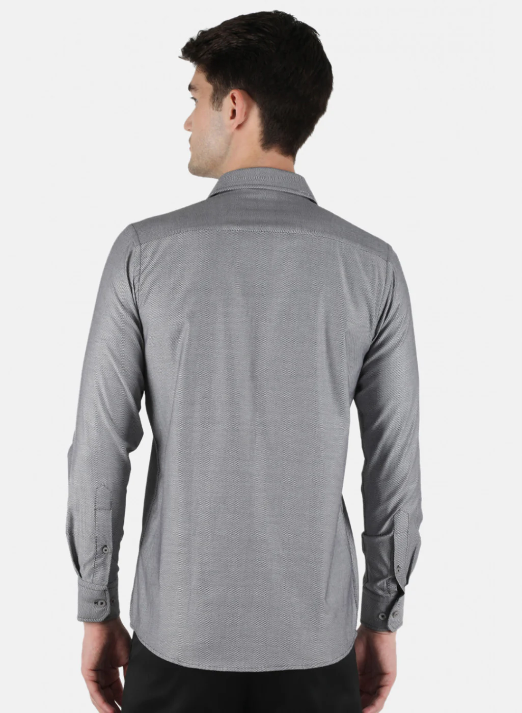 Men Black Printed Shirt - Image 3