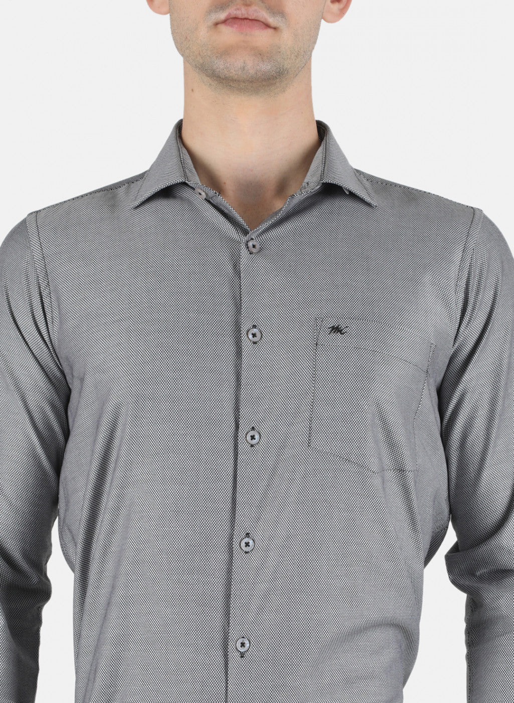 Men Black Printed Shirt - Image 5
