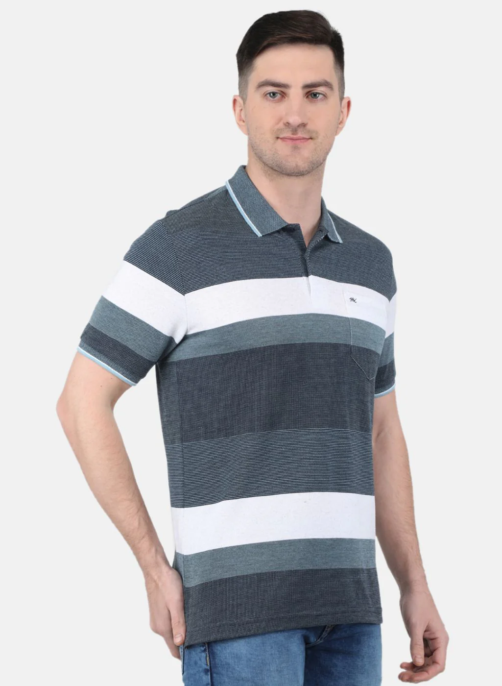 Men Blue Printed T-Shirt - Image 6