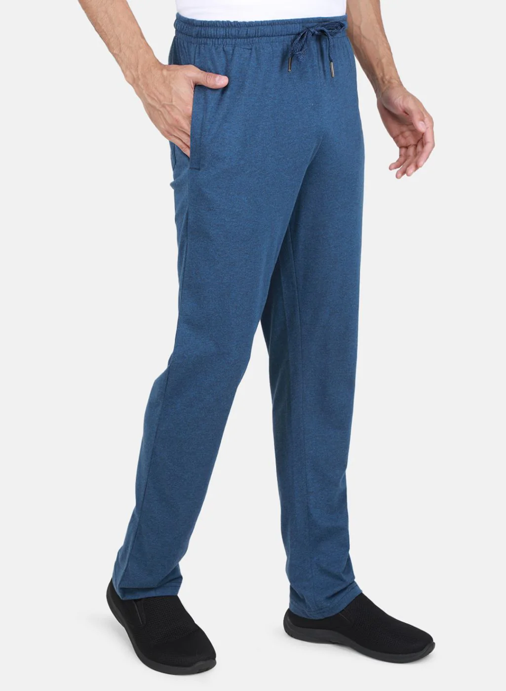Men Blue Regular Fit Lower - Image 6