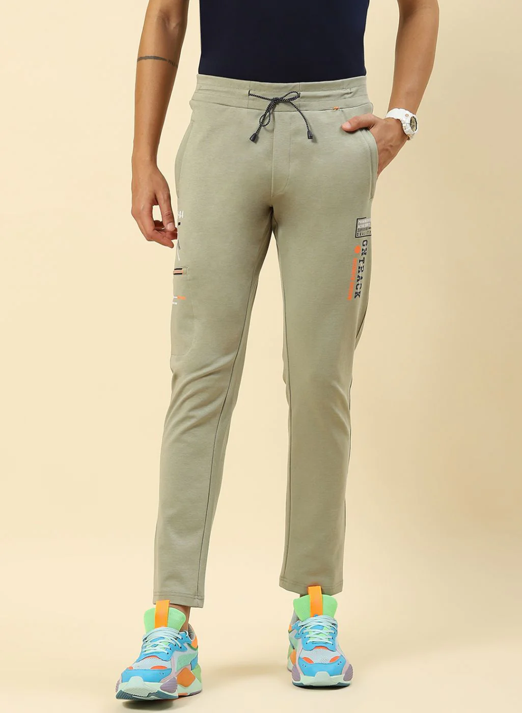 Men Green Regular Fit Lower - Image 2