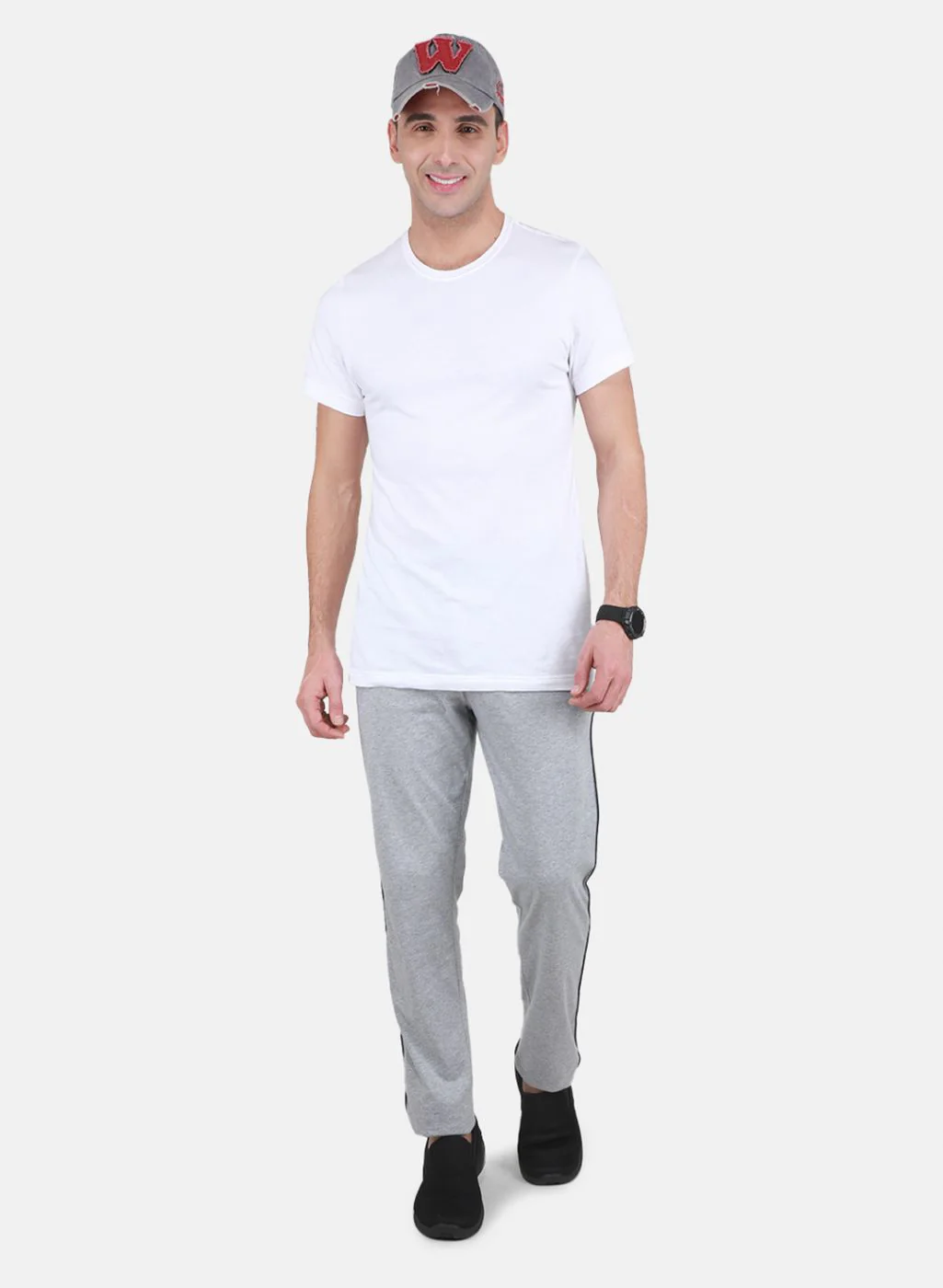 Men Grey Regular Fit Lower - Image 4