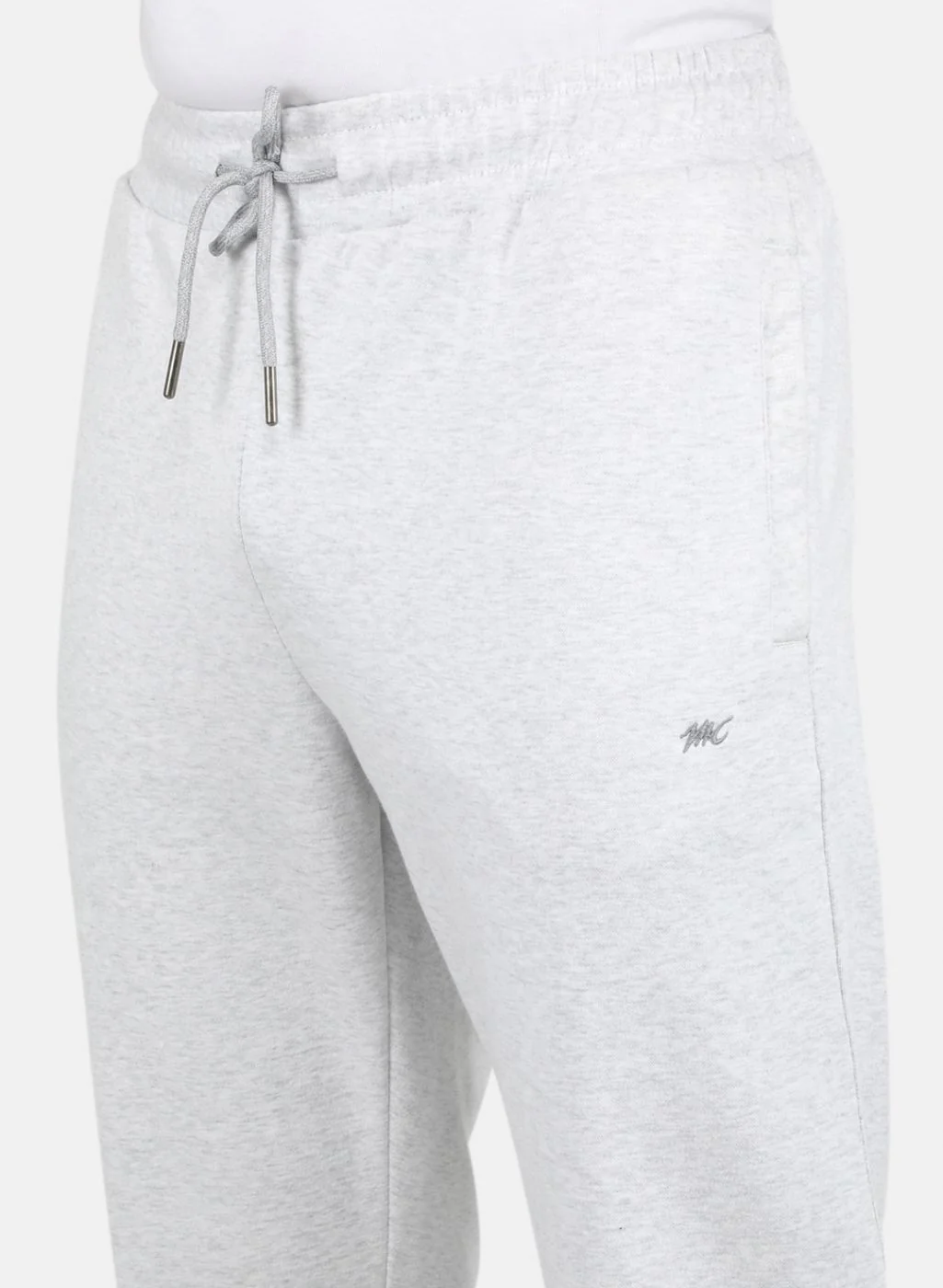 Men Grey Solid Tracksuit - Image 6