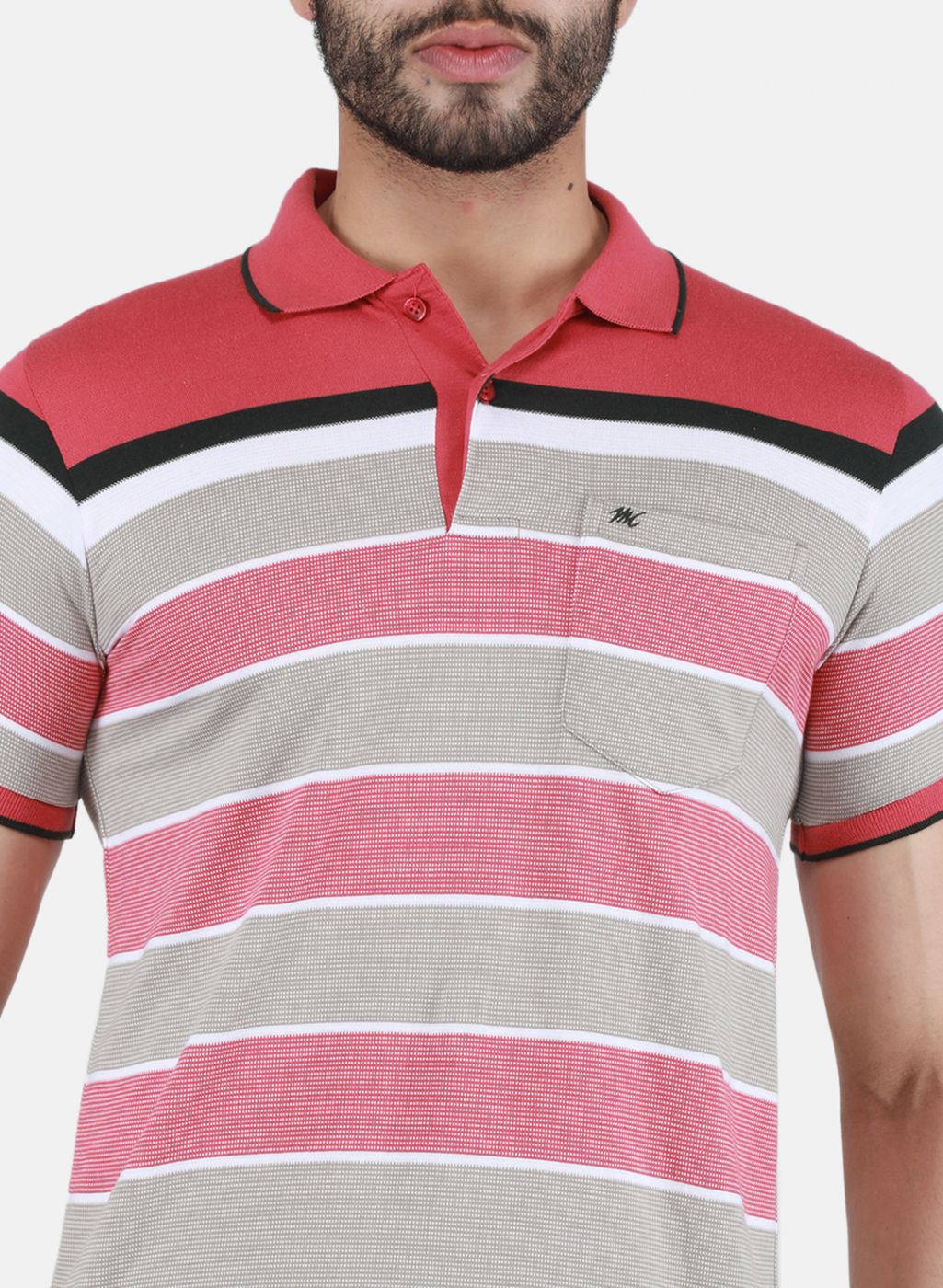 Men Maroon Printed T-Shirt - Image 5