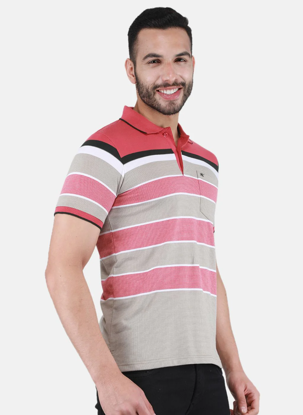 Men Maroon Printed T-Shirt - Image 6