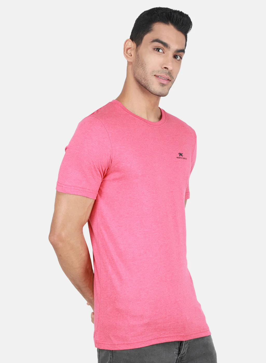 Men Multicolor Solid T-Shirt - Image 7