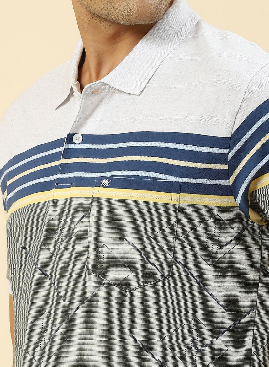 Men Olive Printed T-Shirt - Image 6
