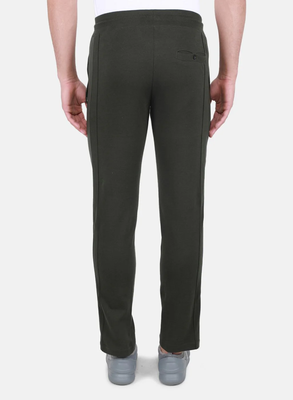 Men Olive Regular Fit Lower - Image 3