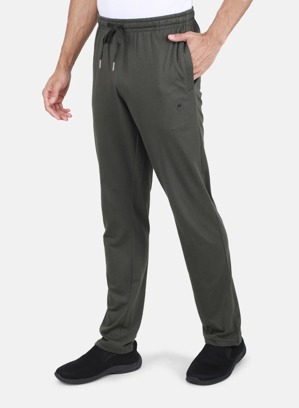 Men Olive Regular Fit Lower - Image 2