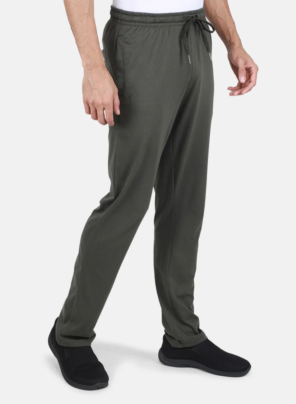 Men Olive Regular Fit Lower - Image 6