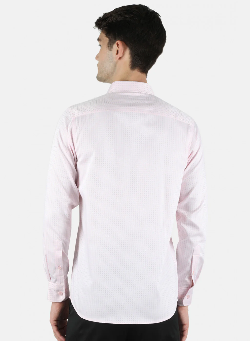 Men Pink Printed Shirt - Image 3
