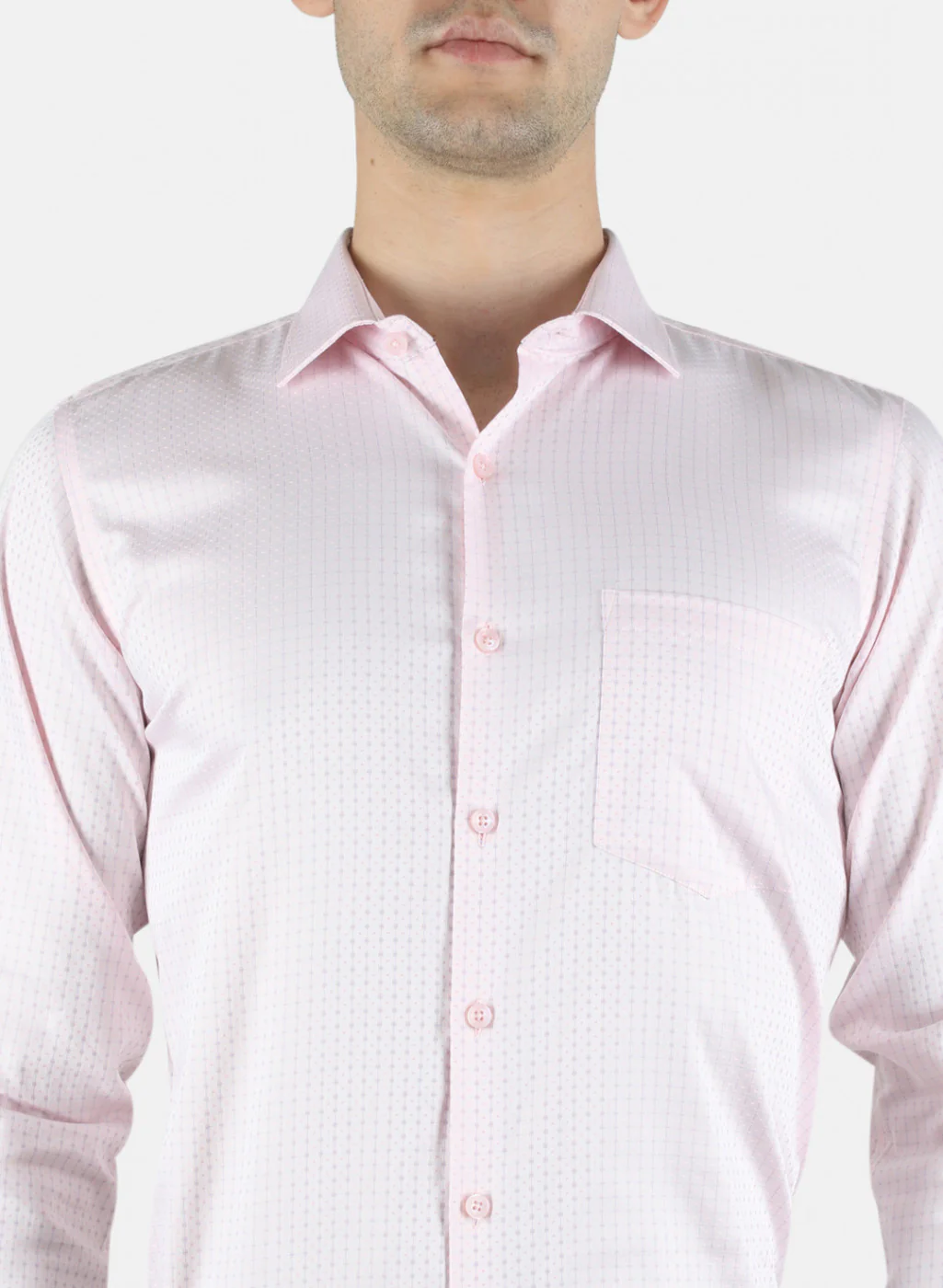 Men Pink Printed Shirt - Image 5